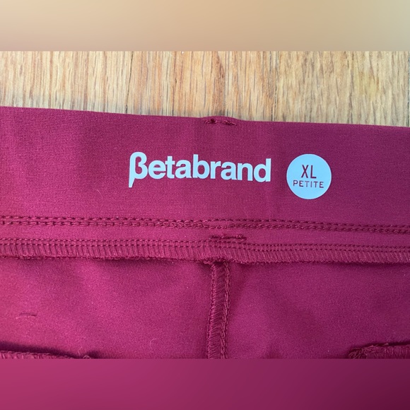NWOT Betabrand Boot-Cut DPYP in delicious Raspberry size XL petite - Picture 4 of 7